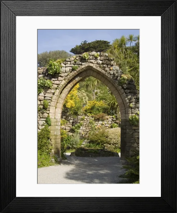 Framed Print : The Abbey Gardens Framed Print : The Abbey Gardens