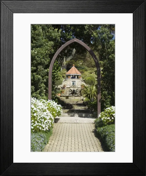 Framed Print : The Abbey Gardens Framed Print : The Abbey Gardens