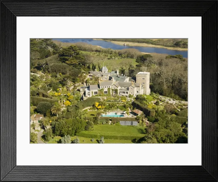Framed Print : The Abbey, Tresco Framed Print : The Abbey, Tresco