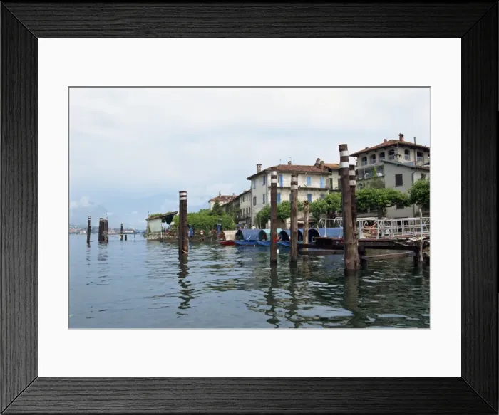 Framed Print : Isola Pescatori Framed Print : Isola Pescatori