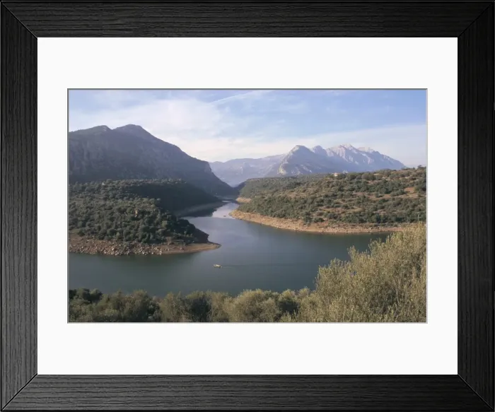 Framed Print : View to mountains Framed Print : View to mountains