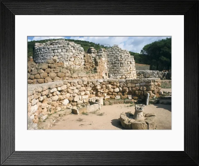Framed Print : Nuraghe di Palmavera Framed Print : Nuraghe di Palmavera