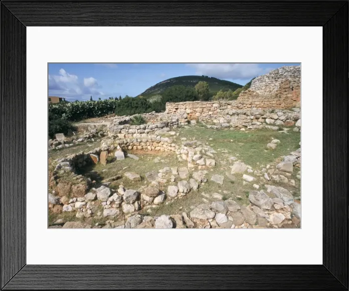 Framed Print : Nuraghe di Palmavera