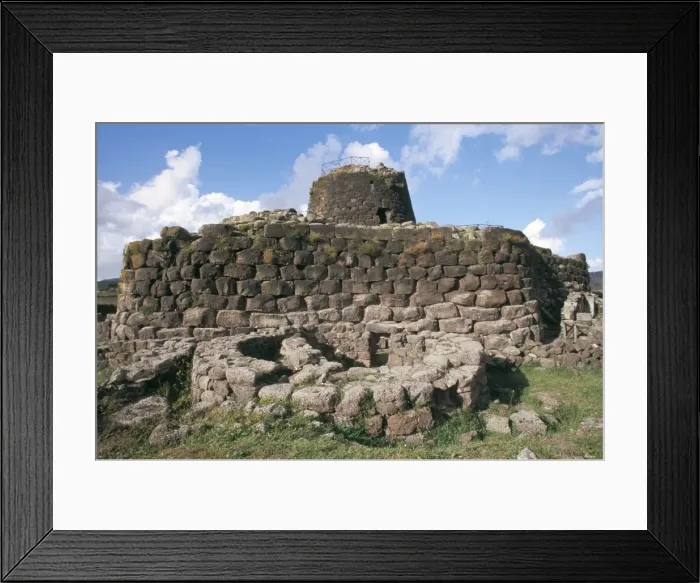 Framed Print : Nuraghe Santu Antine