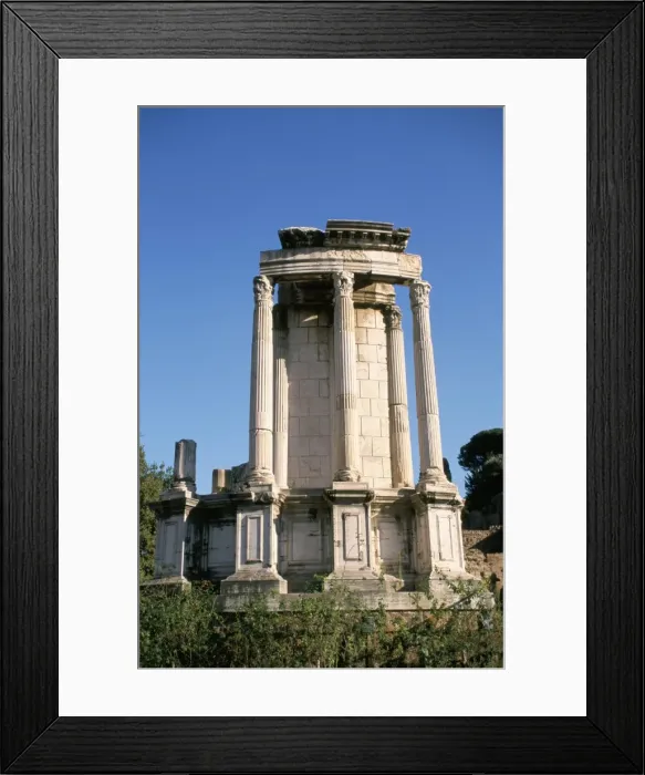 Framed Print : Temple of Vesta