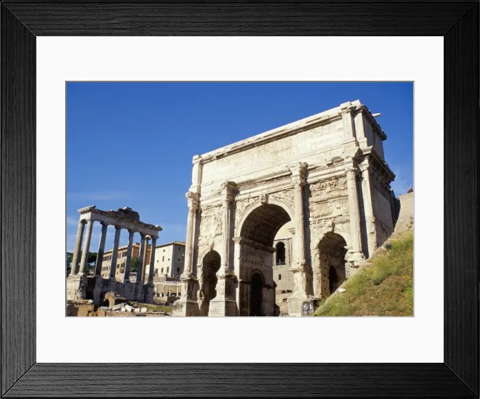 Framed Print : Arch of Septimus Severus Framed Print : Arch of Septimus Severus