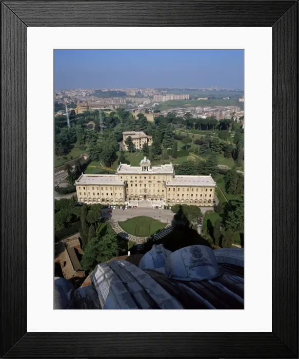Framed Print : Vatican Gardens, St Framed Print : Vatican Gardens, St