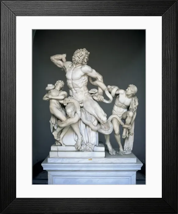 Framed Print : Sculpture, Rome Framed Print : Sculpture, Rome