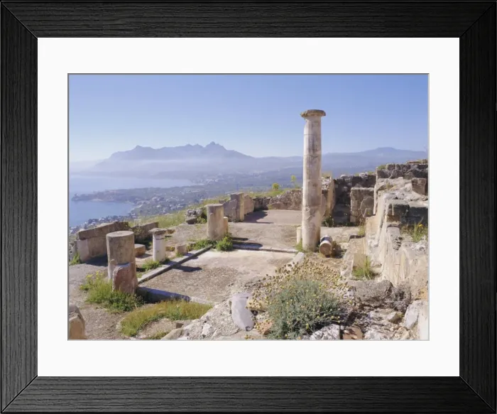 Framed Print : Ruins of Solunto (foreground) Framed Print : Ruins of Solunto (foreground)