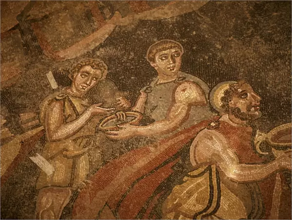 Mosaic, Ulysses and Polyphemus