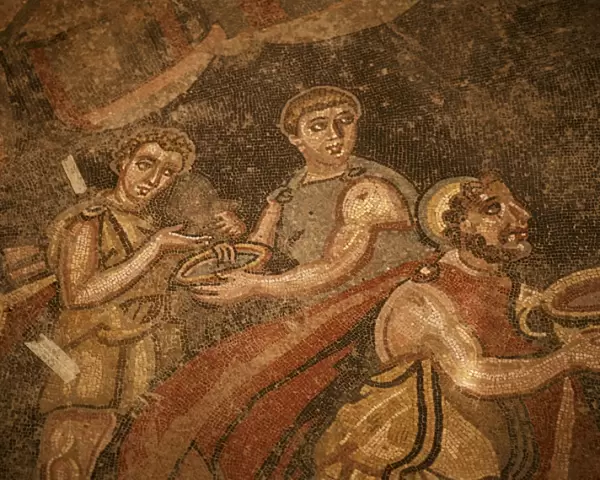 Mosaic, Ulysses and Polyphemus