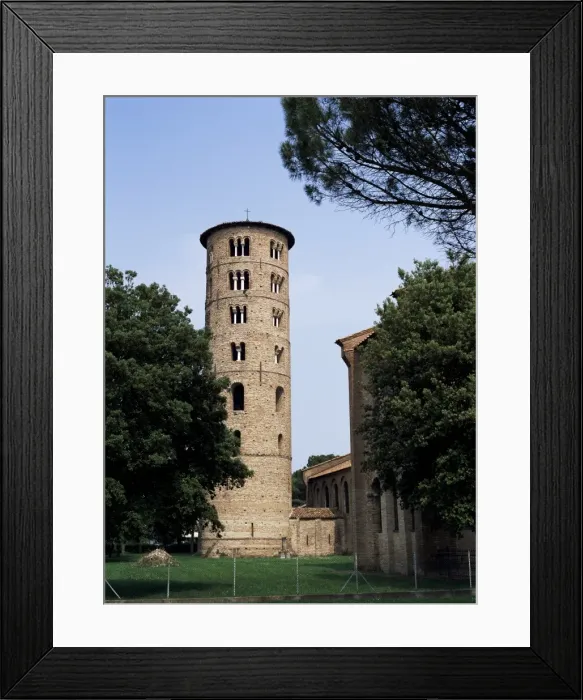 Framed Print : Campanile beside Basilica of Sant Apollinare in Classe Framed Print : Campanile beside Basilica of Sant Apollinare in Classe