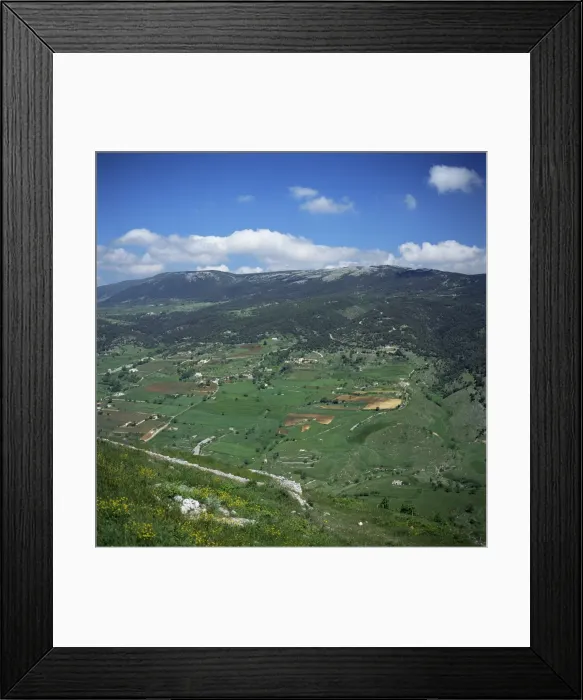 Framed Print : View from Monte San Angelo Framed Print : View from Monte San Angelo