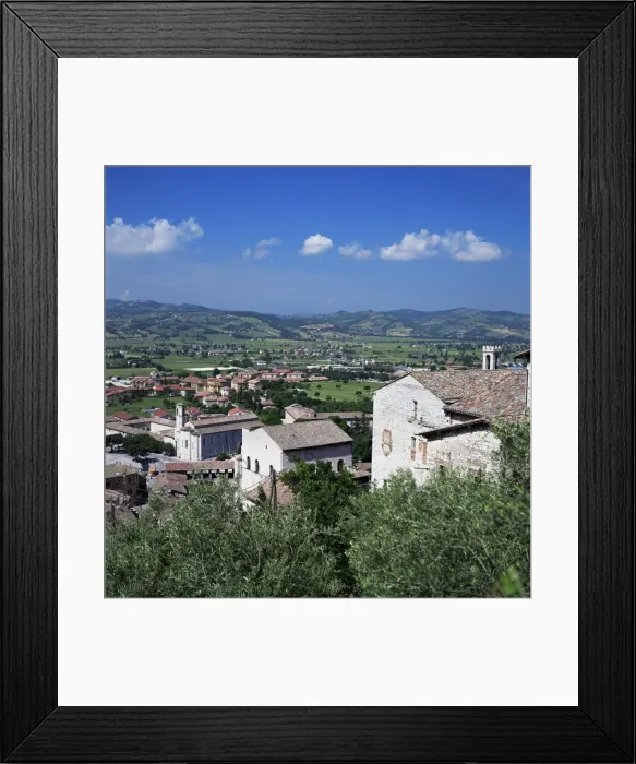 Framed Print : Gubbio, Umbria Framed Print : Gubbio, Umbria