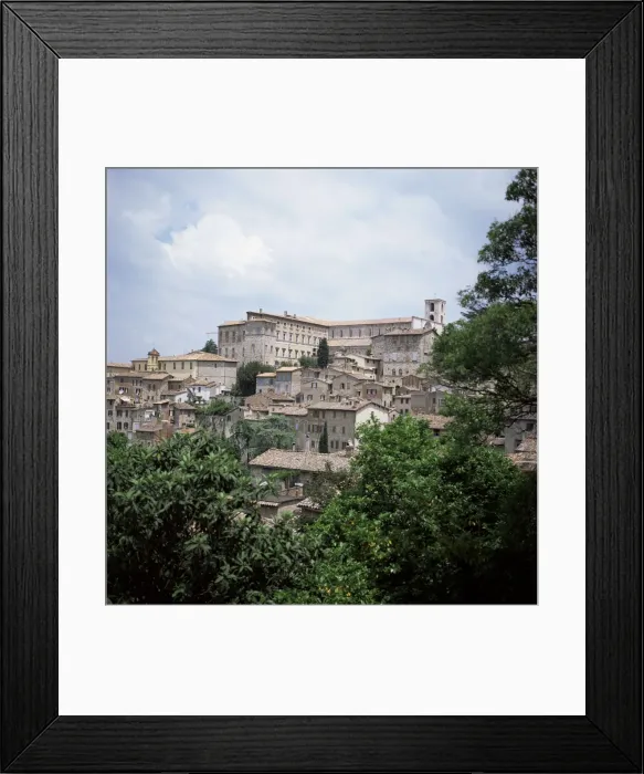 Framed Print : Todi, a typical Umbrian hill town Framed Print : Todi, a typical Umbrian hill town
