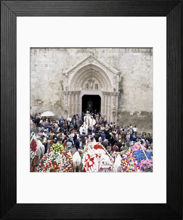 Framed Print : Festival of Sagri di San Pardo Framed Print : Festival of Sagri di San Pardo
