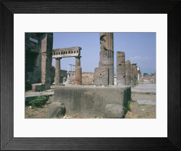 Framed Print : Forum, Pompeii Framed Print : Forum, Pompeii