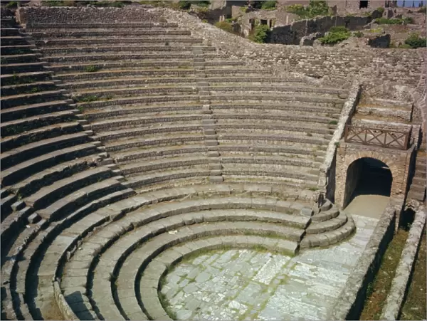 The theatre at Pompeii