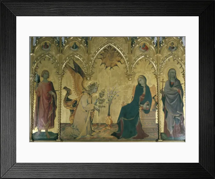 Framed Print : The Annunciation Framed Print : The Annunciation