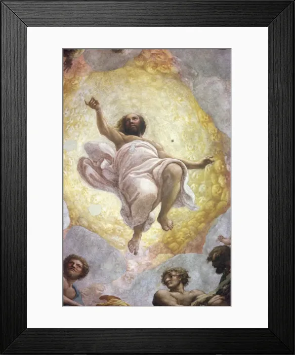 Framed Print : Painting in Parma in Emilia Romagna Framed Print : Painting in Parma in Emilia Romagna
