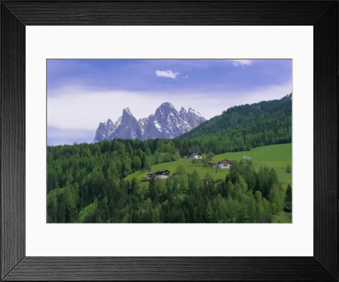 Framed Print : The Olde Geisler mountain group Framed Print : The Olde Geisler mountain group