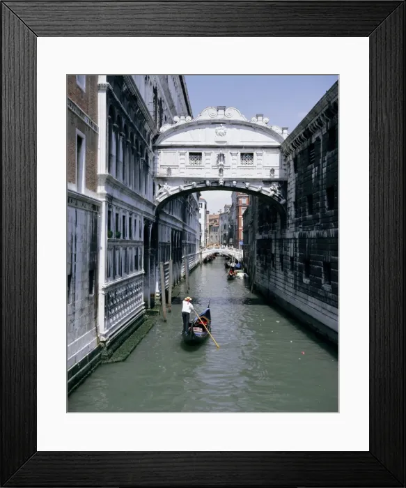 Framed Print : The Bridge of Sighs