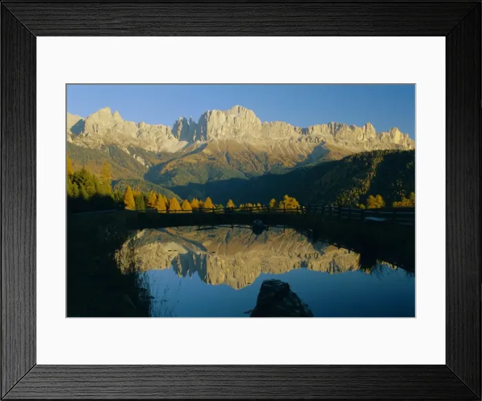 Framed Print : Mountain reflections Framed Print : Mountain reflections