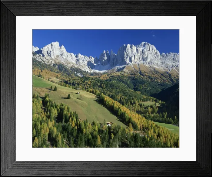 Framed Print : Rosengartengruppe in the Dolomites Framed Print : Rosengartengruppe in the Dolomites