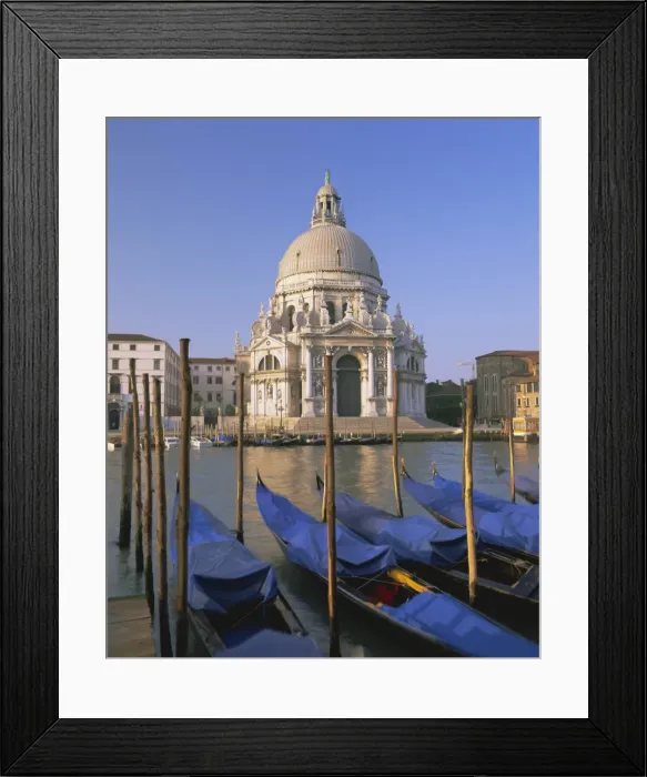 Framed Print : Grand Canal and gondolas Framed Print : Grand Canal and gondolas