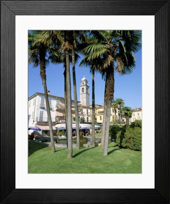 Framed Print : Palaza, Lago di Maggiore (Lake Maggiore)