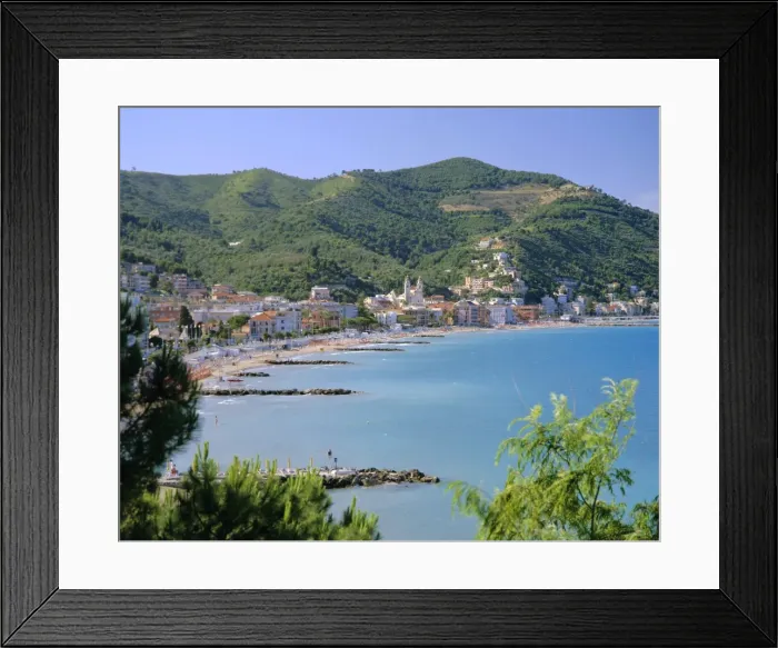 Framed Print : Imperia, Italian Riviera