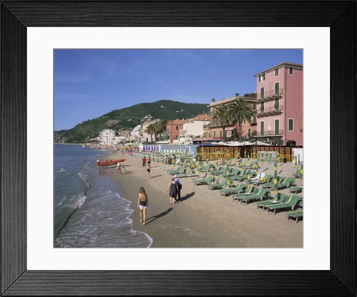 Framed Print : Beachfront Framed Print : Beachfront