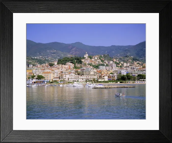 Framed Print : San Remo, Italian Riviera Framed Print : San Remo, Italian Riviera