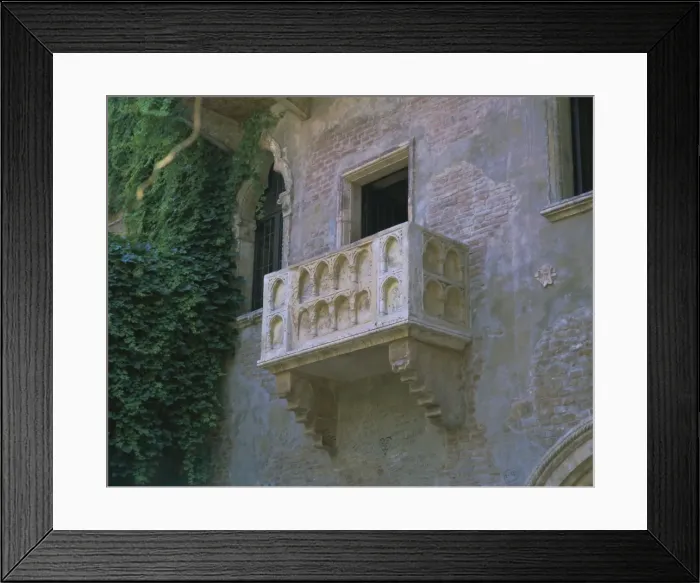 Framed Print : Juliets balcony Framed Print : Juliets balcony