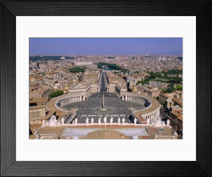 Framed Print : City view from the top of the St Framed Print : City view from the top of the St