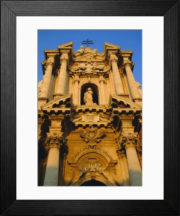 Framed Print : Syracuse Cathedral Framed Print : Syracuse Cathedral