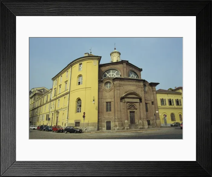Framed Print : Piazza Cavour Framed Print : Piazza Cavour