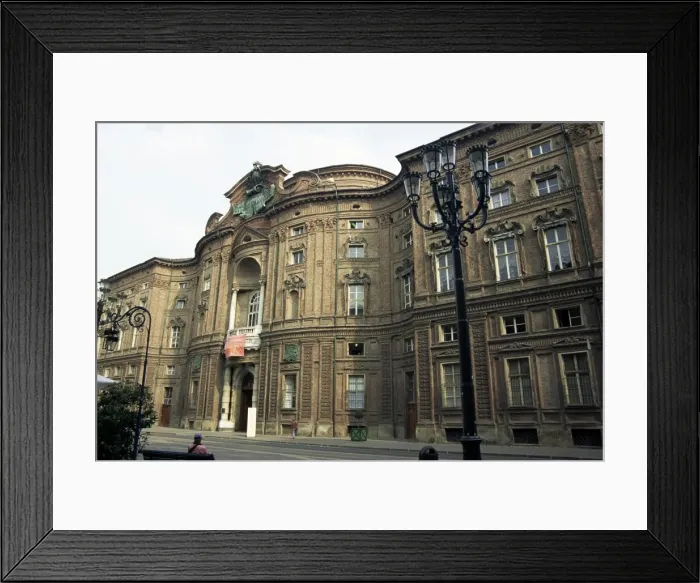Framed Print : Palazzo Carignano, birthplace of Carlo Alberto, V Framed Print : Palazzo Carignano, birthplace of Carlo Alberto, V