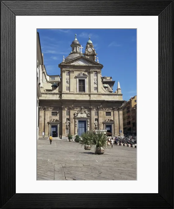 Framed Print : Piazza Matteotti Framed Print : Piazza Matteotti