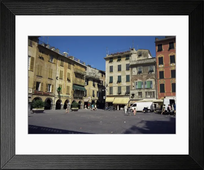 Framed Print : Piazza Mazzini Framed Print : Piazza Mazzini