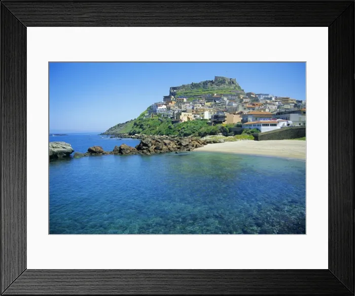 Framed Print : Castelsardo