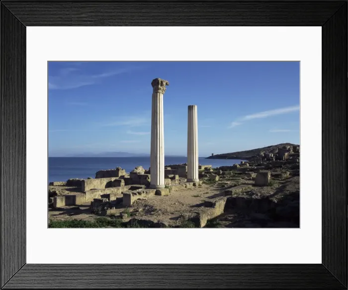 Framed Print : Tharros, Punic and Roman ruins of city founded by Phoenicians Framed Print : Tharros, Punic and Roman ruins of city founded by Phoenicians