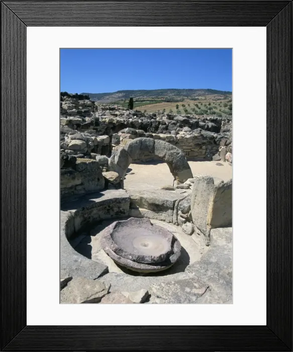 Framed Print : Su Nuraxi nuragic complex Framed Print : Su Nuraxi nuragic complex