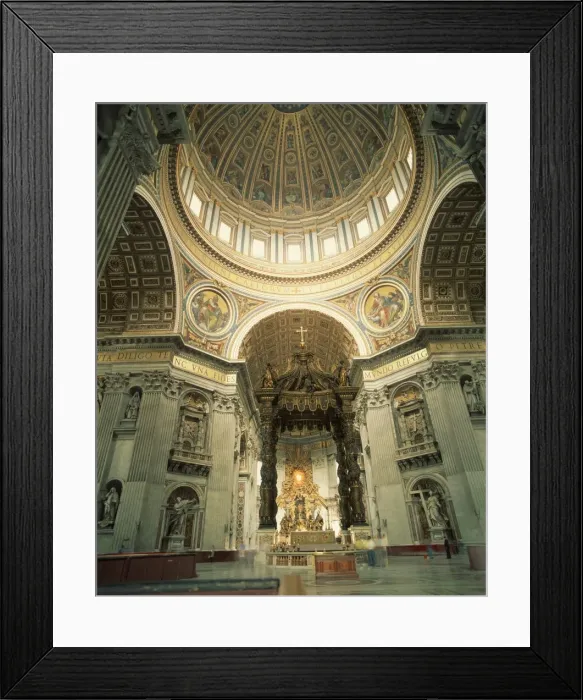Framed Print : Interior of St