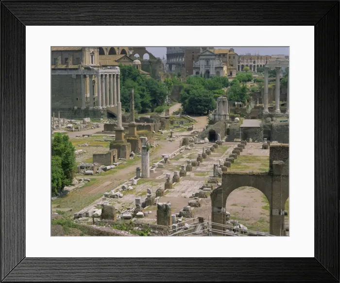 Framed Print : Roman Forum Framed Print : Roman Forum
