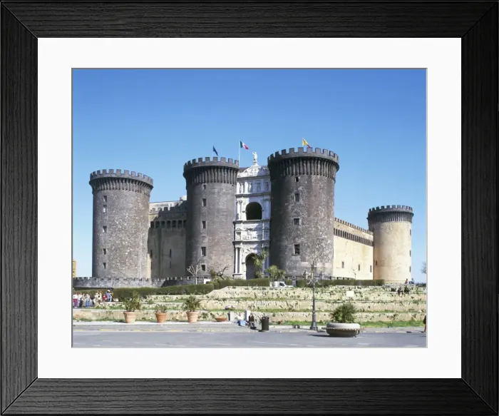 Framed Print : Castel Nouvo Framed Print : Castel Nouvo