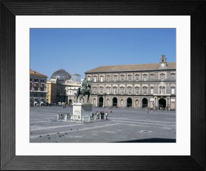 Framed Print : Piazza del Plebiscito