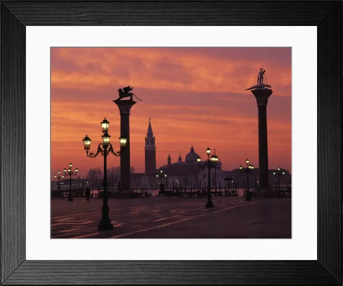 Framed Print : View across St Framed Print : View across St
