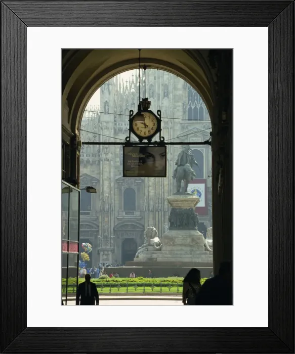 Framed Print : Piazza del Duomo Framed Print : Piazza del Duomo
