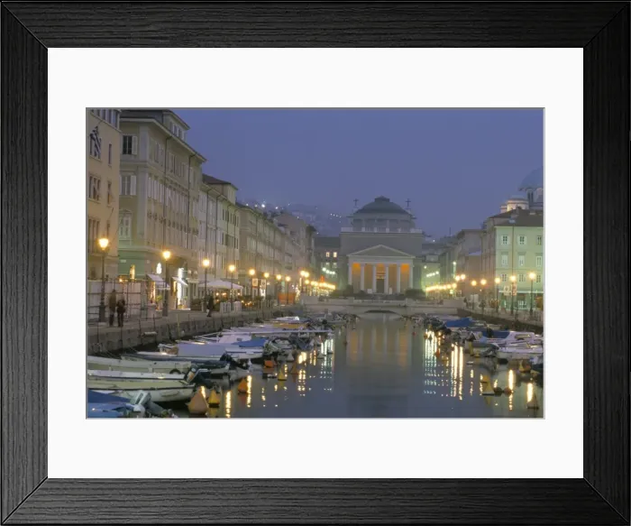 Framed Print : Grande Canale and Sant Antonio Thaumaturgo Christian church Framed Print : Grande Canale and Sant Antonio Thaumaturgo Christian church
